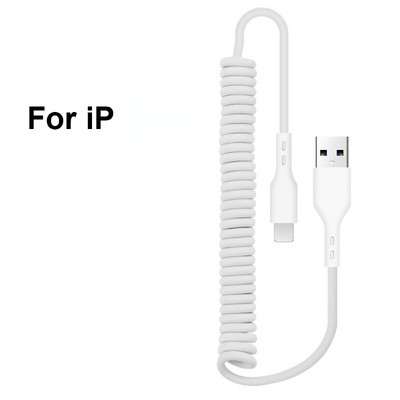 Καλώδιο γρήγορης φόρτισης USB Type C 66W για Xiaomi Poco Spring Micro USB Wire Fast Charge Ανασυρόμενο καλώδιο φόρτισης τηλεφώνου