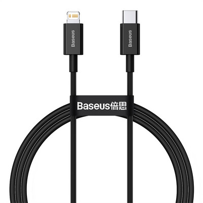 Καλώδιο PD USB Type C Baseus 20W για iPhone 13 12 11 Pro Max XR Γρήγορη φόρτιση Καλώδιο φορτιστή PD για iPad Pro Type-C USB C Καλώδιο δεδομένων