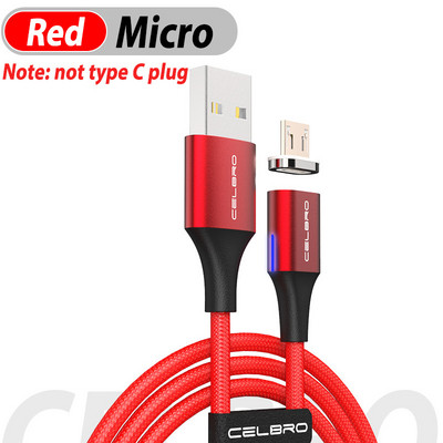 5A magnetinis kabelis, C tipo kabelis, itin greitas įkrovimas, skirtas Huawei P40 Pro P20 Lite Samsung S20 Ultra Microusb Magnet USB Kabel Cavo