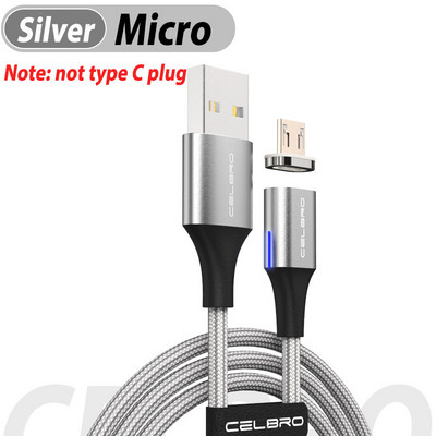 5A magnetinis kabelis, C tipo kabelis, itin greitas įkrovimas, skirtas Huawei P40 Pro P20 Lite Samsung S20 Ultra Microusb Magnet USB Kabel Cavo