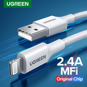 Ugreen MFI Certified USB Lightning Cable φορτιστής για iPhone 13 12 11 xs xr 8 7 6s plus 5se Apple iPad Δεδομένα γρήγορης φόρτισης 20cm 1m
