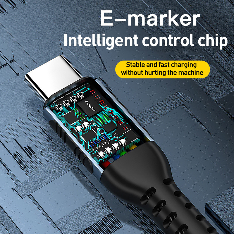 100 W típusú C kábel USB kábel PD szupergyors töltő adatkábel Huawei Xiaomi mobiltelefon töltőkábelhez