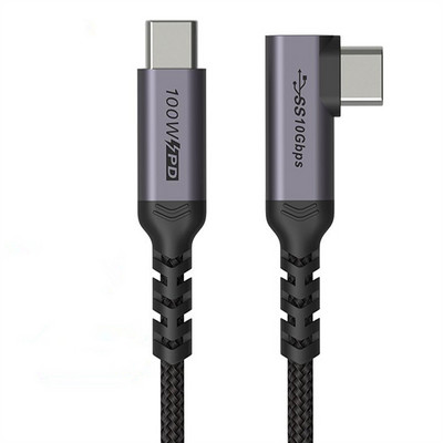Καλώδιο USB C σε USB C 3.1 Gen 2 Καλώδιο βίντεο Τύπου C PD 100W 5A Γρήγορη φόρτιση για MacBook Pro SSD 4k 60Hz καλώδιο οθόνης