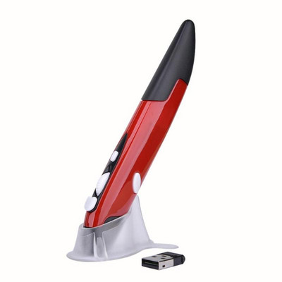 2.4G Wireless USB Prezentator Optic Pen Mouse Ajustabil 1600DPI 4 Taste Mini Mouse pentru Tablet Laptop PC Desktop Smart TV Box