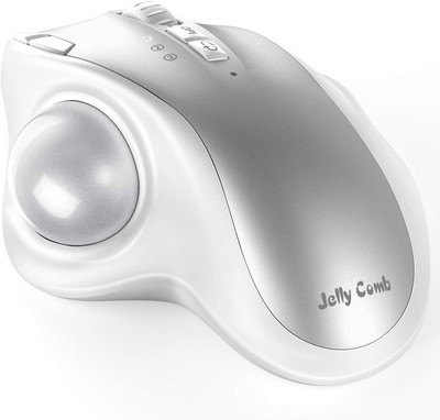SeenDa Wireless Trackball Mouse 2.4G+Dual Bluetooth 4.0 Εργονομικό ποντίκι Επαναφορτιζόμενο ποντίκι για Mac Windows Υπολογιστής Φορητός υπολογιστής