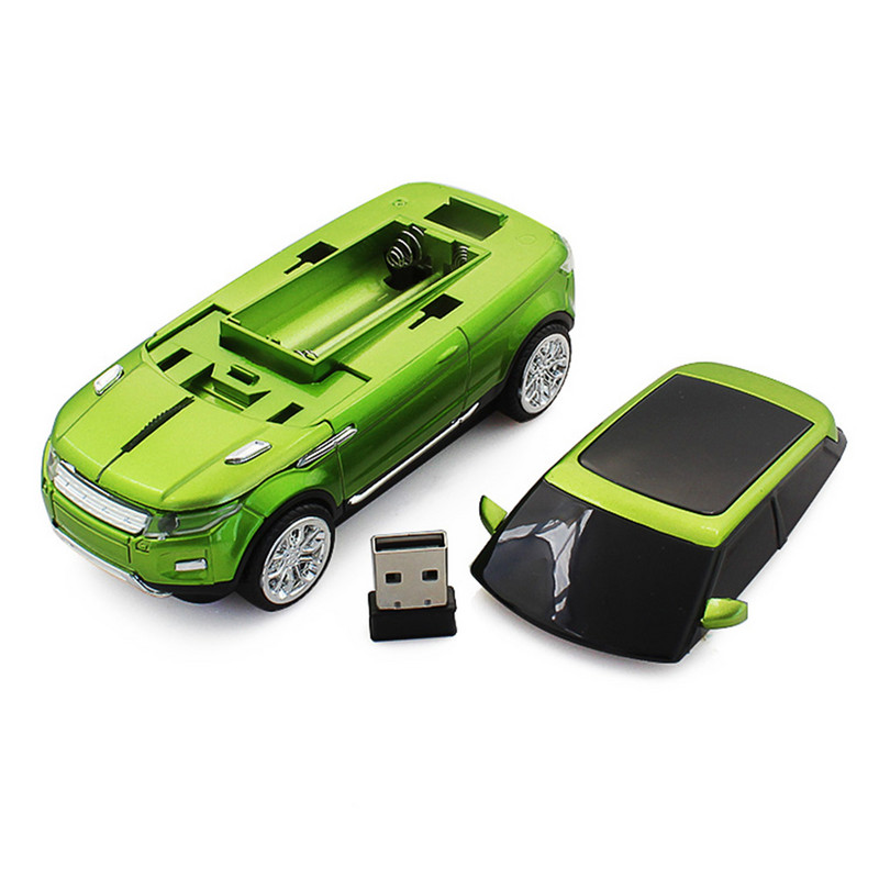 Mouse fără fir CHYI 2,4 Ghz Cool SUV Sport Car Gamer Mouse USB Optical 3D Mouse pentru computer Sem Fio Cadou pentru copii Mouse pentru PC Laptop