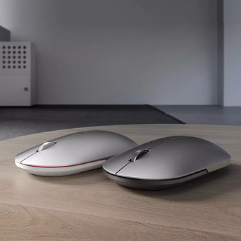 Преносима безжична игрална мишка Xiaomi Fashion Mouse 1000dpi 2.4GHz Bluetooth връзка Оптична мишка Мини преносима метална мишка