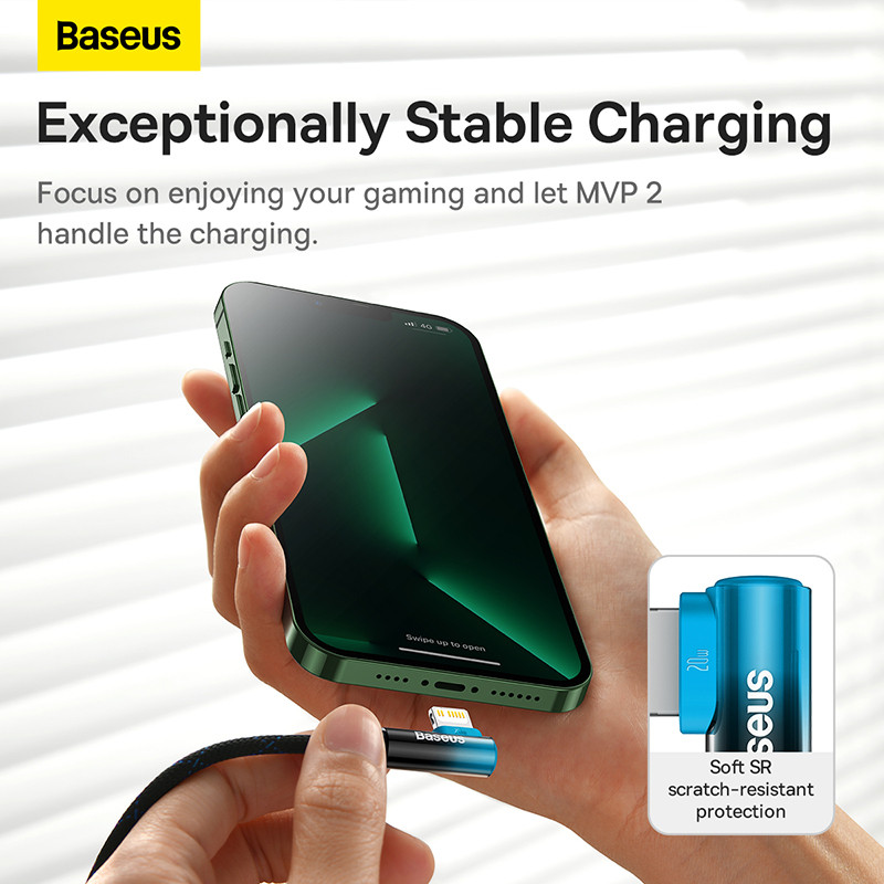 Baseus 20W könyökös USB kábel iPhone 13 12 11 Pro Max Xs X 8 Plus kábel Gyorstöltő kábel játéktöltő kábel telefonhoz