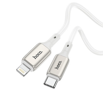 Καλώδιο φωτισμού HOCO PD Type C για iPhone 13 12 Pro Xs Max XR Macbook 20W PD 3A Γρήγορη φόρτιση Καλώδιο δεδομένων συγχρονισμού Elbow Καλώδιο USB C
