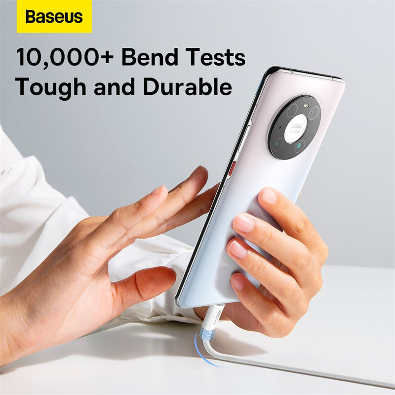 Baseus Supervooc PD65W USB do tipa C kabeli 6.5A brzo punjenje podatkovni kabel pametnog telefona za OPPO Realme One Plus Xiaomi punjač