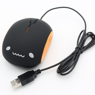 mini računalni miš Mali slatki miš za djevojčice Crtani USB kreativni žičani miš za prijenosno računalo Tihi miš za Mac prijenosno računalo 1200dpi