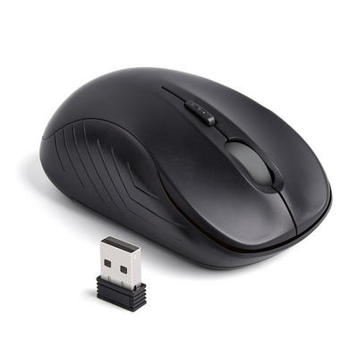 2,4G vezeték nélküli egér Zajmentes egér USB-vevővel - Hordozható számítógépes egér PC-hez, táblagéphez, laptophoz Windows rendszerrel