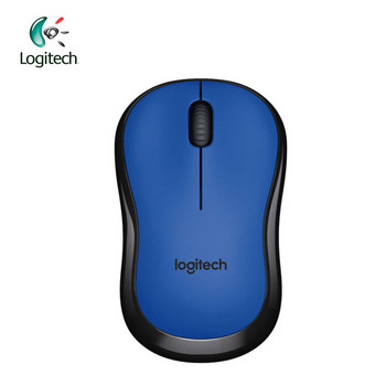 Logitech M220 Wireless Gaming Mouse Висококачествена оптична ергономична компютърна мишка за игри за Mac OS/Window Support Office Test