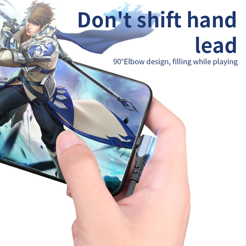 PD 100W USB C na USB tip C kabel 90 stupnjeva linija za prijenosna računala 5A lakat USBC tip C kabel žica za brzo punjenje za Huawei Xiaomi