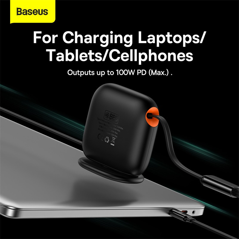 Baseus 100W 3 u 1 USB C kabel za iPhone 12 13 Punjač Micro USB Type C Brzo punjenje za Macbook Samsung Xiaomi Retractable Cord