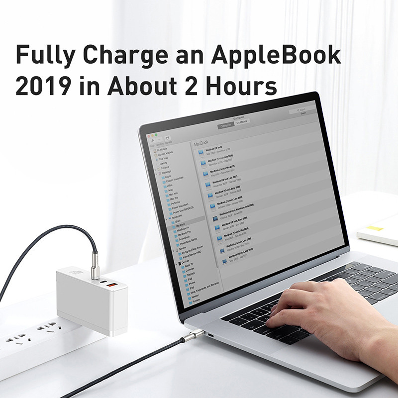Kábel Baseus 100W USB C na USB Type-C pre MacBook Pro QC 4.0 PD, rýchlonabíjací kábel USB C pre Xiaomi Redmi Note 8 Pro Samsung S20