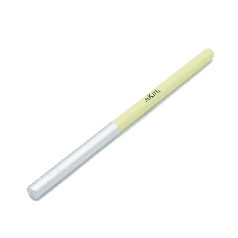AKiHi 11 mm-es köröm propilén pigment festő ecsetek Nail Arts 3D virágtoll eszközök kupakkal
