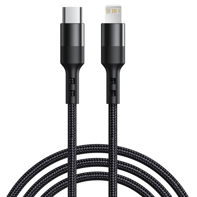 Καλώδιο γρήγορης φόρτισης PD USB C 20W για iPhone 12 11 Pro XS Max XR X 8 Plus Quick Charger Type-C to Lighting Καλώδιο δεδομένων κινητού τηλεφώνου