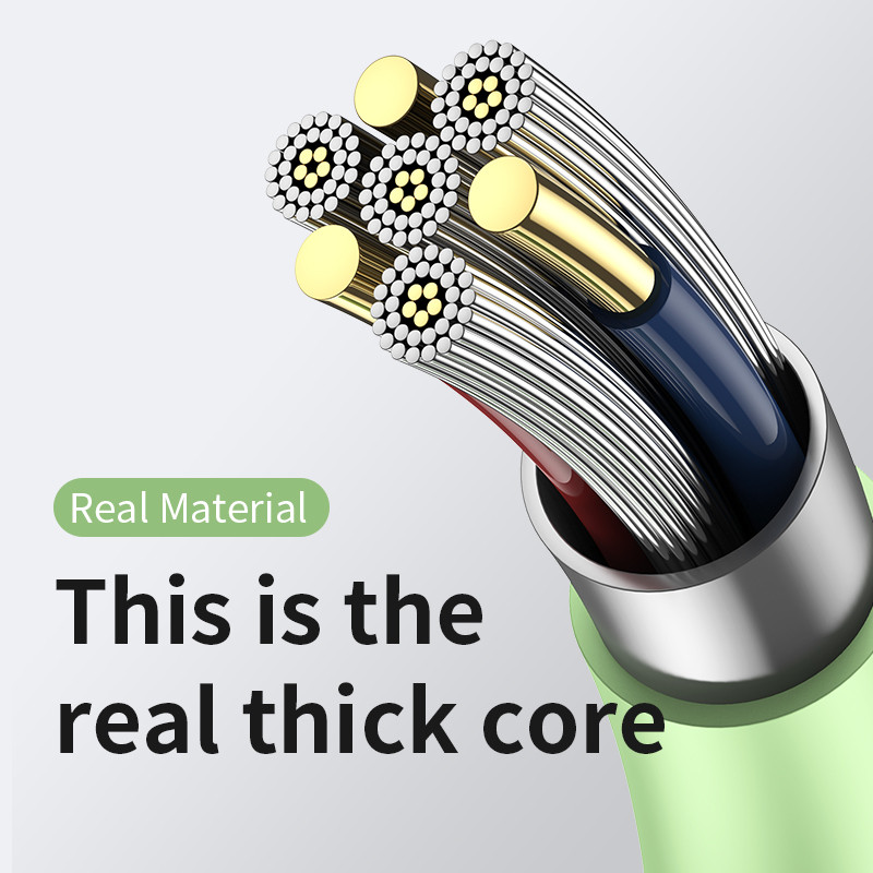 3PCS küünarnukk 0,25M ülilühike 5A kaasaskantav laadija Power Bank Type C kaabel Xiaomi mobiiltelefoni tarvikute laadija USB C kaabel