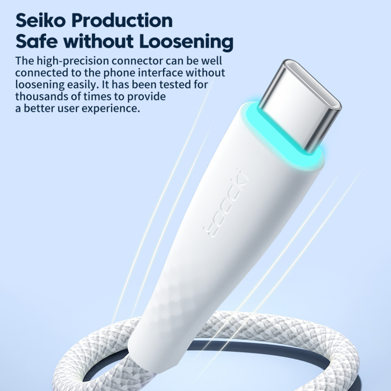 Cablu USB tip C Toocki 3A fir de încărcare rapidă pentru Xiaomi mi 12 11 Redmi Note 11 12 Poco F4 F3 Samusng QC 3.0 cablu de date tip C