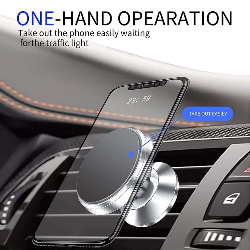 iphone készülékhez Samsung új mágneses autós telefon tartó mágnesre szerelhető mobil mobiltelefon állvány Telefon GPS támogatás Auto Univerzálishoz