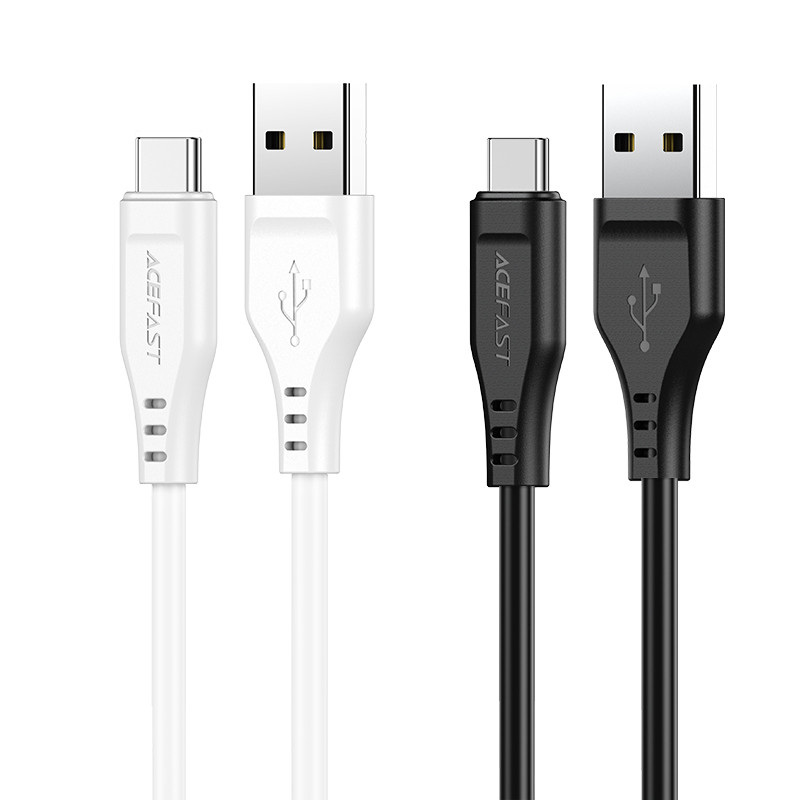 ACEFAST USB tipo C laidas, skirtas Samsung A51 A71 3A greito įkrovimo USB C mikro telefono kabelio laidas skirtas Xiaomi 11T Pro įkrovimo laidui