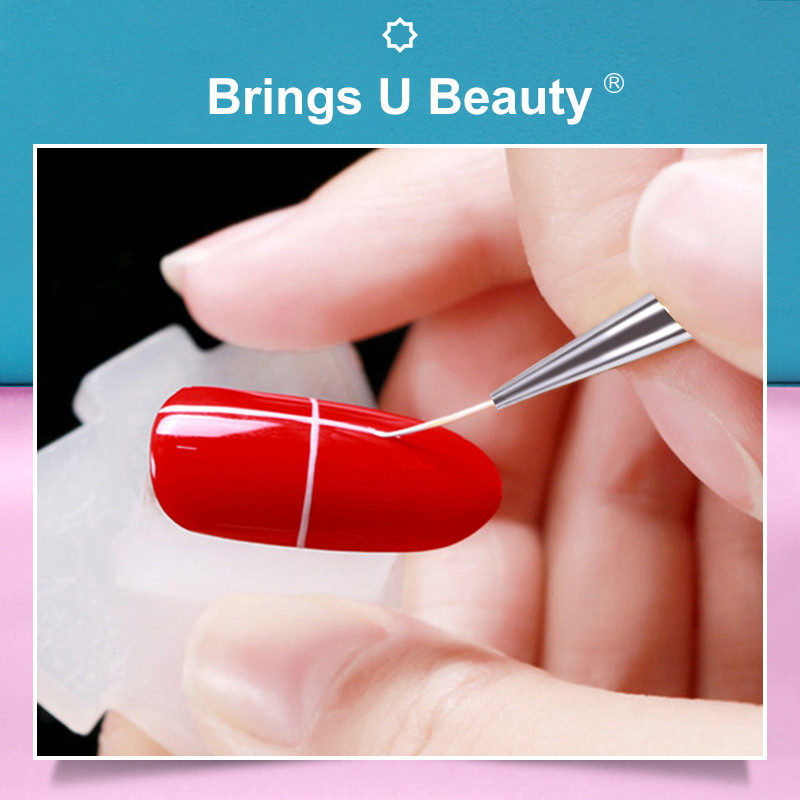 3db Nail Art Rajz Csíkos Bélés Toll Ecset Barkácsfestés Virág Rajz Vonalak Készlet Manikűr Körömtervezés Professzionális otthoni használatra