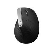 Matēta vertikāla bezvadu pele 6 pogas 1600DPI datorpeles Ergonomiska USB optiskā mause klēpjdatora galddatora plaukstas veselībai