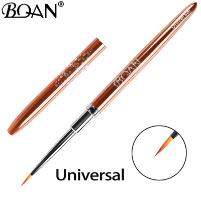 BQAN 1kom Nail Art Kist Pen Kosa glava Najlonska kosa Akril UV Gel Polish Builder Slikanje Savjeti za crtanje Art Dizajn Manikura