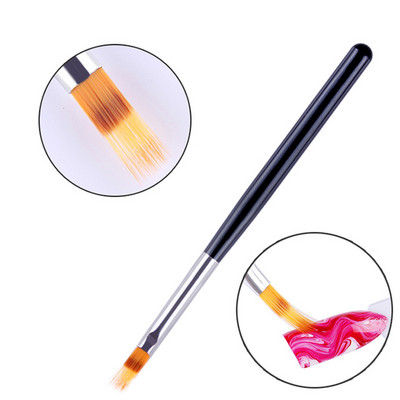 BQAN 1kom Nail Art Kist Pen Kosa glava Najlonska kosa Akril UV Gel Polish Builder Slikanje Savjeti za crtanje Art Dizajn Manikura