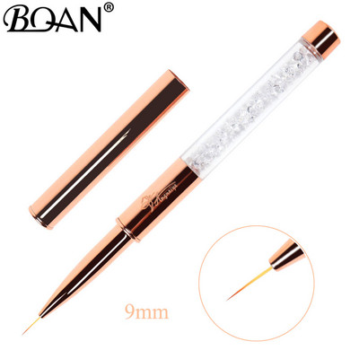 BQAN 1kom Nail Art Kist Pen Kosa glava Najlonska kosa Akril UV Gel Polish Builder Slikanje Savjeti za crtanje Art Dizajn Manikura