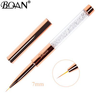 BQAN 1kom Nail Art Kist Pen Kosa glava Najlonska kosa Akril UV Gel Polish Builder Slikanje Savjeti za crtanje Art Dizajn Manikura