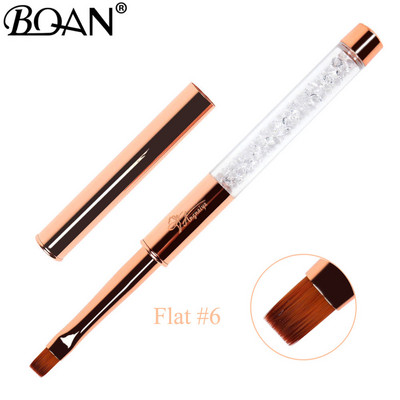 BQAN 1kom Nail Art Kist Pen Kosa glava Najlonska kosa Akril UV Gel Polish Builder Slikanje Savjeti za crtanje Art Dizajn Manikura