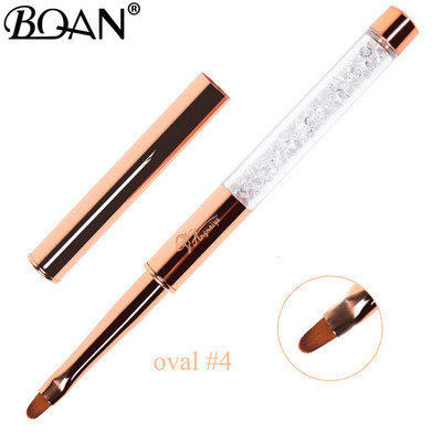 BQAN 1kom Nail Art Kist Pen Kosa glava Najlonska kosa Akril UV Gel Polish Builder Slikanje Savjeti za crtanje Art Dizajn Manikura