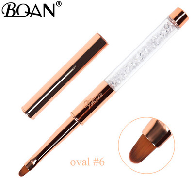 BQAN 1kom Nail Art Kist Pen Kosa glava Najlonska kosa Akril UV Gel Polish Builder Slikanje Savjeti za crtanje Art Dizajn Manikura