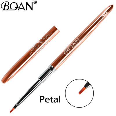 BQAN 1kom Nail Art Kist Pen Kosa glava Najlonska kosa Akril UV Gel Polish Builder Slikanje Savjeti za crtanje Art Dizajn Manikura