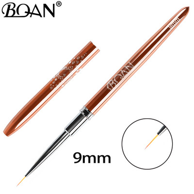 BQAN 1kom Nail Art Kist Pen Kosa glava Najlonska kosa Akril UV Gel Polish Builder Slikanje Savjeti za crtanje Art Dizajn Manikura