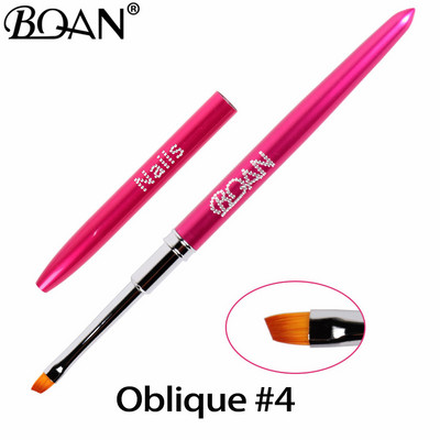 BQAN 1kom Nail Art Kist Pen Kosa glava Najlonska kosa Akril UV Gel Polish Builder Slikanje Savjeti za crtanje Art Dizajn Manikura