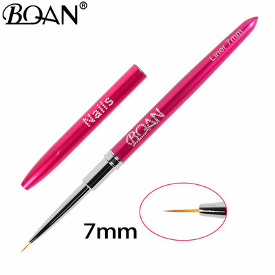 BQAN 1kom Nail Art Kist Pen Kosa glava Najlonska kosa Akril UV Gel Polish Builder Slikanje Savjeti za crtanje Art Dizajn Manikura