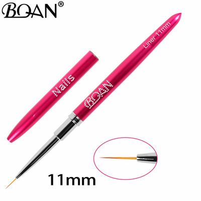 BQAN 1kom Nail Art Kist Pen Kosa glava Najlonska kosa Akril UV Gel Polish Builder Slikanje Savjeti za crtanje Art Dizajn Manikura