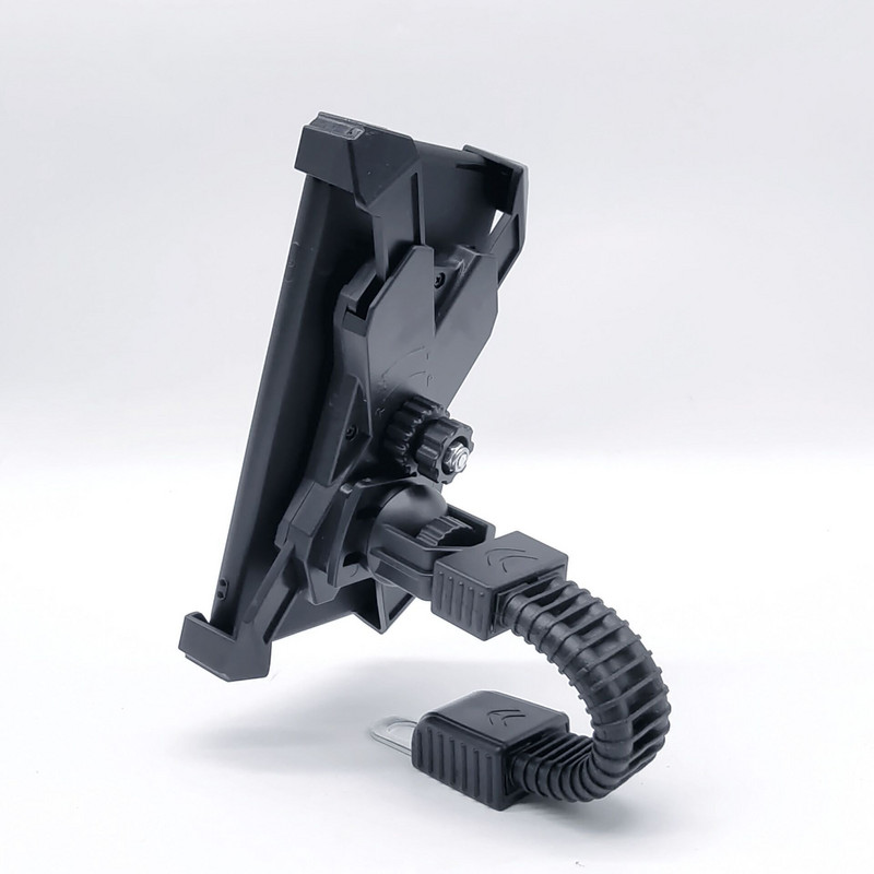 Držiak na smartfón pre bicykel, motocykel, elektrický skúter, pevný držiak GPS s ochranou proti pádu pre iPhone, Xiaomi, Samsung, Huawei