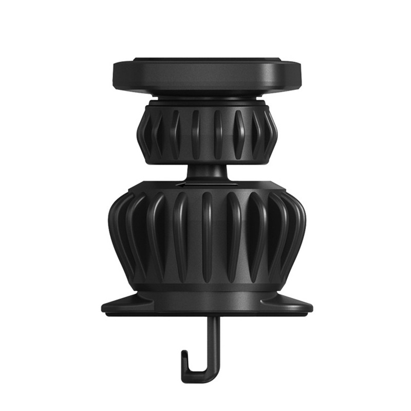 Upgrade Suport pentru telefon pentru mașină Suport magnetic pentru aerisire cu clemă metalică cu cârlig Rotație 360 de ieșire de aer automată Suport de suport pentru montare magnetică