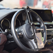 Suport telefon pentru mașină Clip de rotație 1080 Parasolar Suport pentru telefon mobil Suport universal pentru telefon Oglindă Clip mobil pentru mașină pentru iPhone