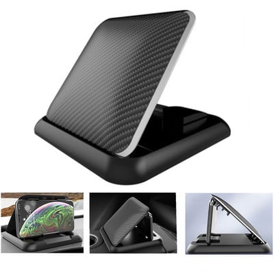 Univerzalni držač za automobilski telefon za montažu na nadzornu ploču Držači za telefon za automobil Protuklizni silikonski usisni jastučići Podesiva podrška za pametni telefon