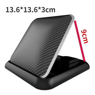 Univerzalni držač za automobilski telefon za montažu na nadzornu ploču Držači za telefon za automobil Protuklizni silikonski usisni jastučići Podesiva podrška za pametni telefon