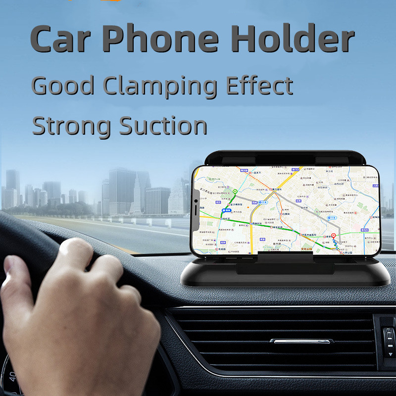 Univerzalni držač za automobilski telefon za montažu na nadzornu ploču Držači za telefon za automobil Protuklizni silikonski usisni jastučići Podesiva podrška za pametni telefon
