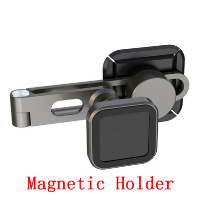 Skriveni sklopivi držač telefona Podesivi magnetski stalak za telefon Proširenje od aluminijske legure Podrška za mobilni telefon za Tesla Model 3/Y/X/S