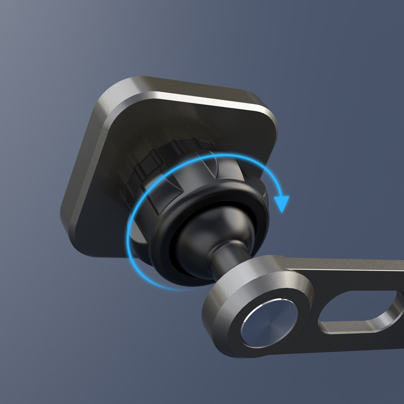 Skriveni sklopivi držač telefona Podesivi magnetski stalak za telefon Proširenje od aluminijske legure Podrška za mobilni telefon za Tesla Model 3/Y/X/S