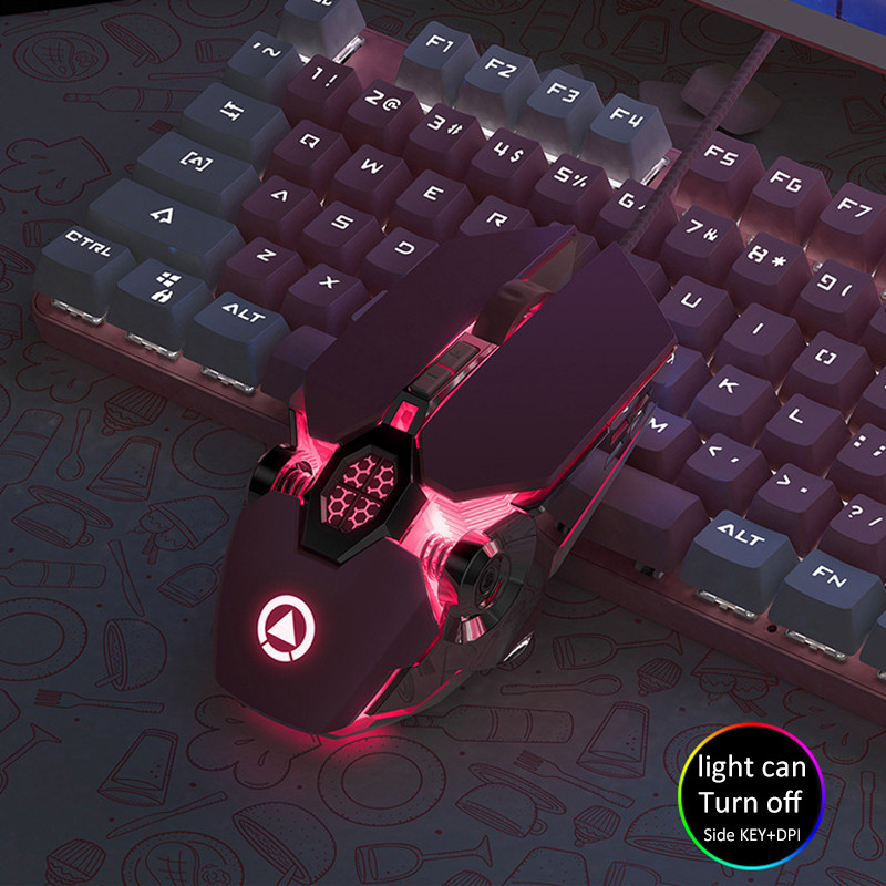 Herná myš Počítačová myš Gamer Pro Herná myš Gamerské myši Herné myši 3200DPI Optická USB herná myš Počítačová herná myš pre notebooky