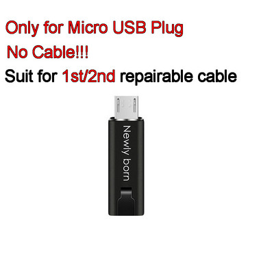 BAECOAR 2M javítható USB kábel Micro USB Type C kábel Állítható C típusú telefonkábel Vágható telefon töltő iPhone Androidhoz